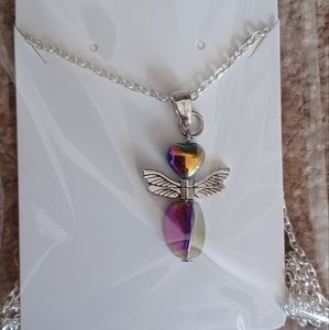 Angel pendant necklaces